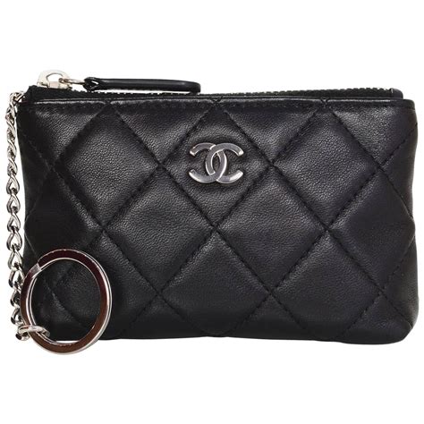 replica chanel key ring|chanel keychain pouch.